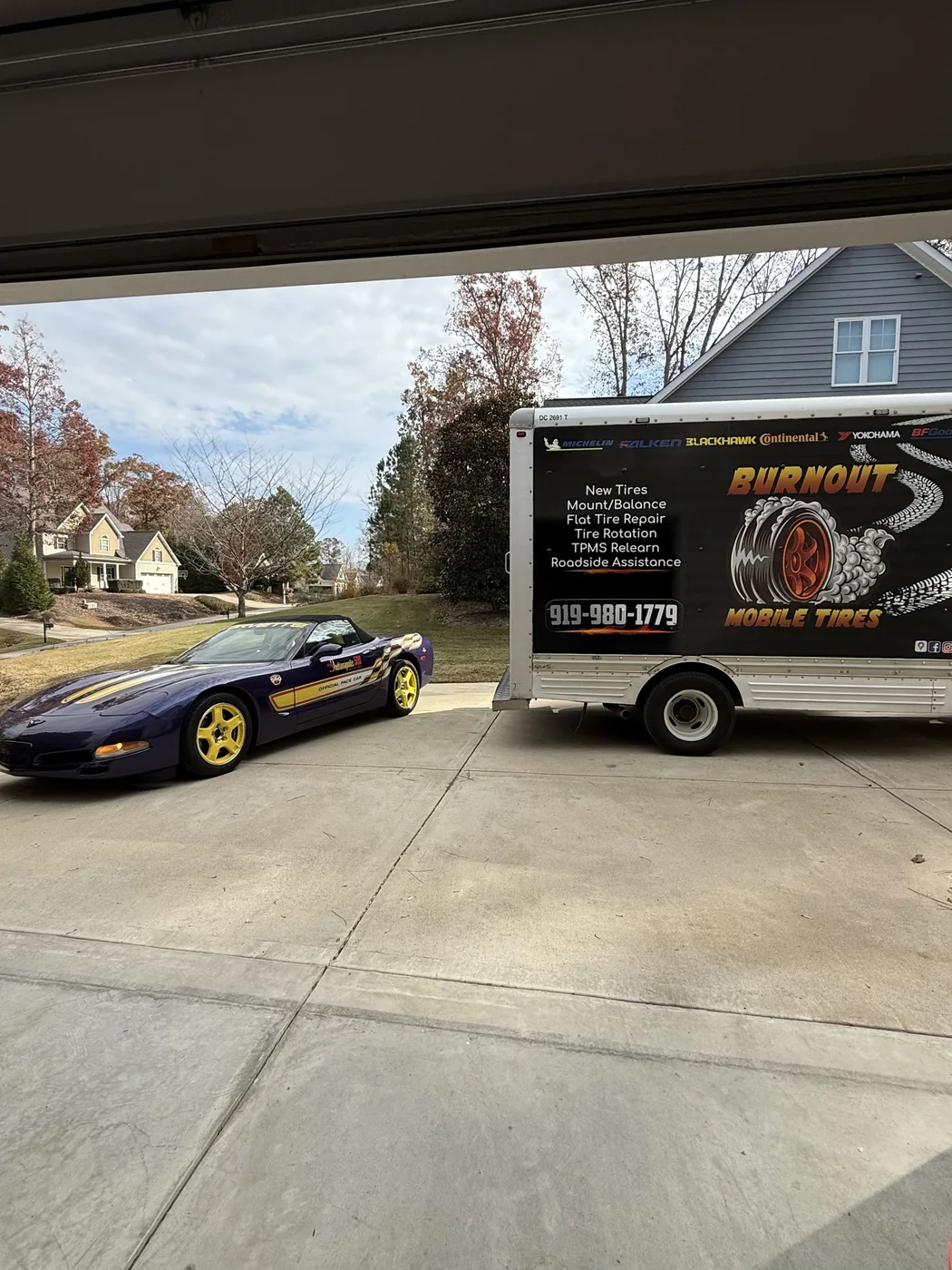 Mobile Flat Tire Repair by Burnout Mobile Tires